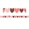 Teacher Created Resources® Frosted Heart Cookies Die-Cut Border Trim, 6 Packs of 12
